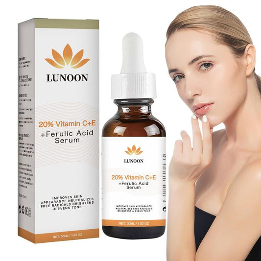 30Ml Vitamin C & E Facial Skin Brightening Serum, 1 Count Moisturizing & Tightening Skin Care Essences, Hydrating Skin Care Product for Women & Men